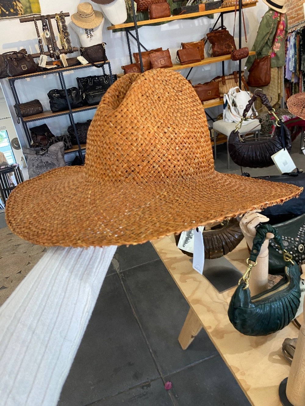 Reinhard Plank Straw Hat in Orange